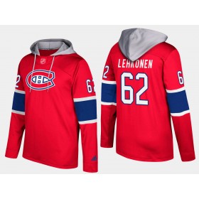 Mannen Montreal Canadiens Artturi Lehkonen 62 N001 Hoodie Sawyer